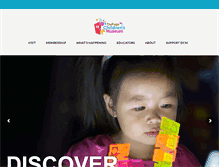 Tablet Screenshot of dupagechildrens.org